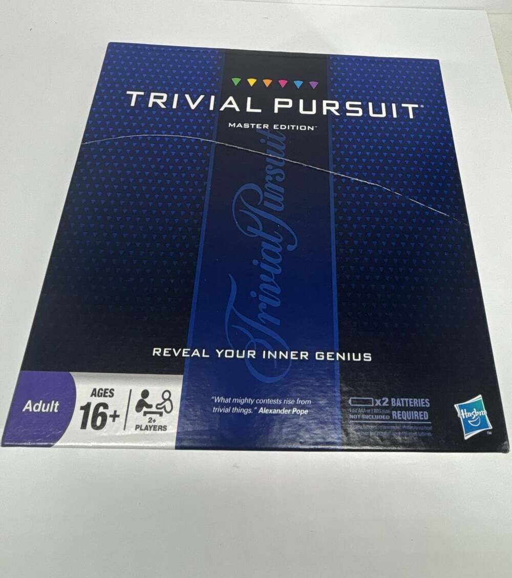 Hasbro Trivial Pursuit Master Edition Board Game